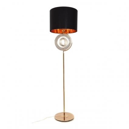 Торшер Lumina Deco Monteroni LDF 5532 F.GD+BK в современном стиле, цвет черный
