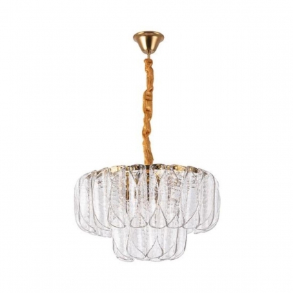 Подвесная люстра Arte Lamp Evelyn A4073LM-7PB цвет медь, мощность 280 Вт