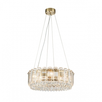 Подвесная люстра Indigo Brilliante 12039/6P Brass V000425 цвет бронза, мощность 240 Вт