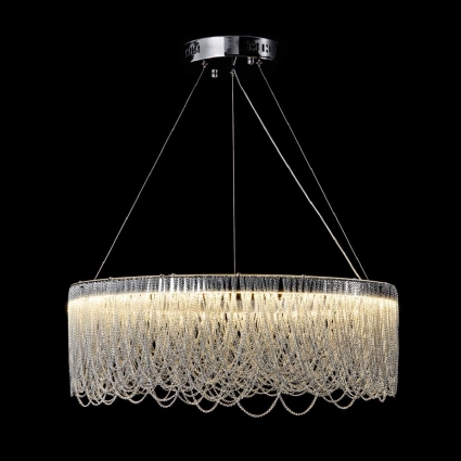 Подвесная светодиодная люстра Kink Light Рикси 07671-60,02, в стиле модерн, цвет хром