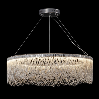 Подвесная светодиодная люстра Kink Light Рикси 07671-80,02, в стиле модерн, цвет хром