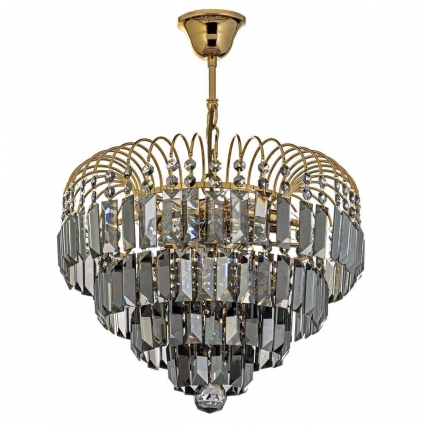 Подвесная люстра Arti Lampadari Sabina E 1.5.32.104 G в классическом стиле, цвет золотой