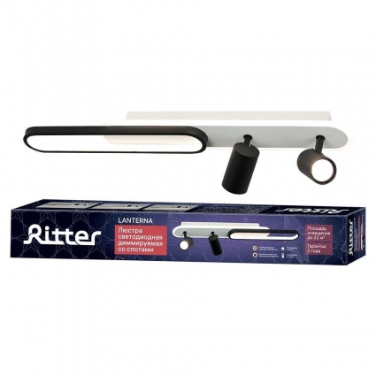 Потолочная люстра Ritter LANTERNA 51600 6 цвет белый, мощность 64 Вт
