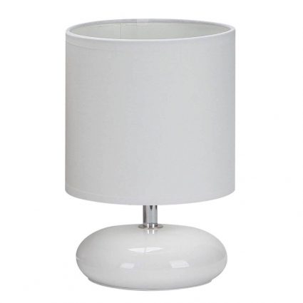 Настольная лампа Arte Lamp Hadar A3463LT-1WH цвет белый, мощность 40 Вт