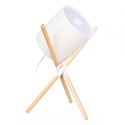 Настольная лампа Loft IT Bobbin 10245T White цвет белый, мощность 40 Вт