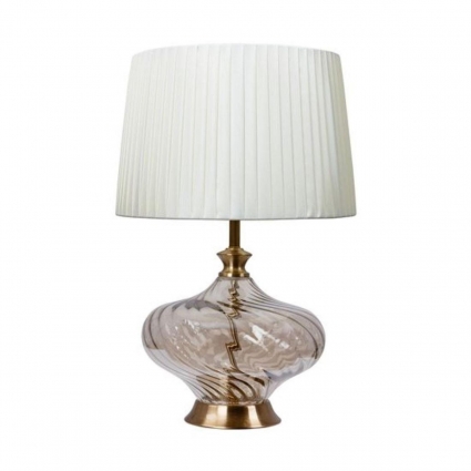 Настольная лампа Arte Lamp Nekkar A5044LT-1PB в стиле модерн, цвет бежевый