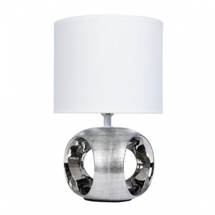 Настольная лампа Arte Lamp Zaurak A5035LT-1CC в стиле модерн, цвет белый