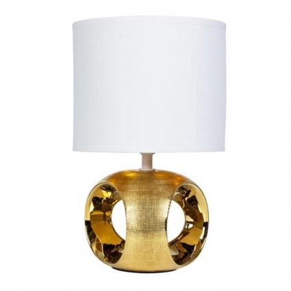 Настольная лампа Arte Lamp Zaurak A5035LT-1GO в стиле модерн, цвет белый