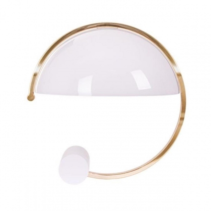 Настольная лампа Arte Lamp Brava A5056LT-1GO в стиле Хай-тек, цвет белый