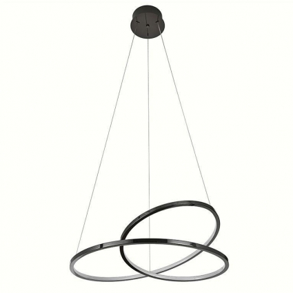 Подвесной светодиодный светильник Newport 15202/S black glossy М0068826 в стиле модерн, цвет черный