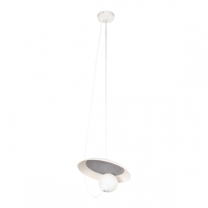 Подвесной светильник Loft IT Wonders 10237P White цвет белый, мощность 40 Вт