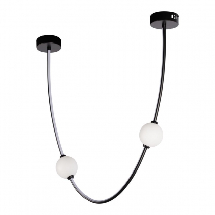 Подвесной светодиодный светильник Loft IT Embrace 10242/600 Black в стиле Хай-тек, цвет белый
