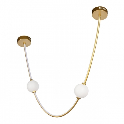 Подвесной светодиодный светильник Loft IT Embrace 10242/600 Gold в стиле Хай-тек, цвет белый