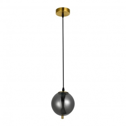 Подвесной светильник Arte Lamp Freddie A2231SP-1PB в стиле модерн, цвет серый