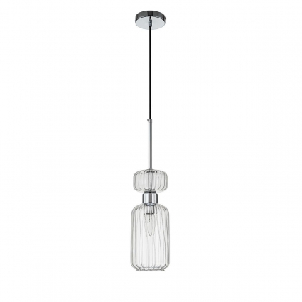 Подвесной светильник Escada Gloss 1141/1S Chrome/Clear в стиле модерн, цвет хром