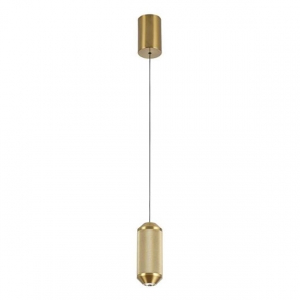 Подвесной светодиодный светильник Arte Lamp Omicron A1134SP-7PB в стиле Хай-тек, цвет латунь