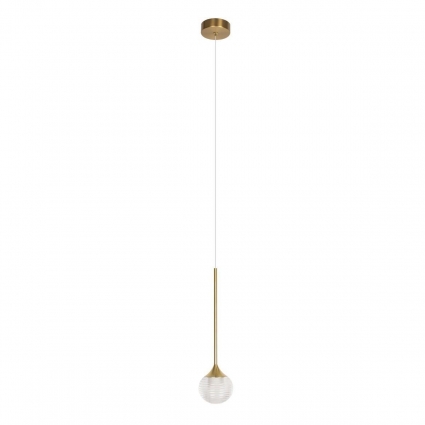 Подвесной светодиодный светильник Loft IT Algorithm 10251 Gold в стиле модерн, цвет золотой