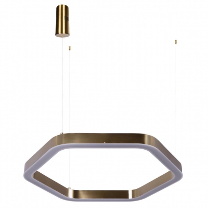 Подвесной светодиодный светильник Loft IT Titanium 10243S Gold в стиле Хай-тек, цвет золотой