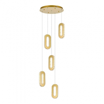 Подвесной светильник ST Luce ALLUNGO SL6506.203.05 в стиле модерн, цвет золотой