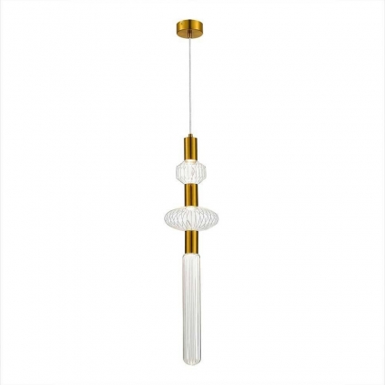 Подвесной светильник ST Luce TACCHE SL6117.203.03 в стиле модерн, цвет латунь