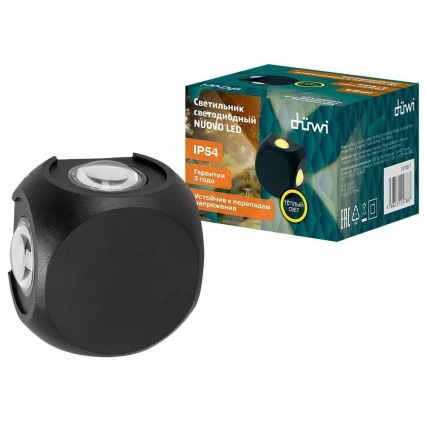 Настенный светильник Duwi NUOVO LED 24788 7 цвет черный