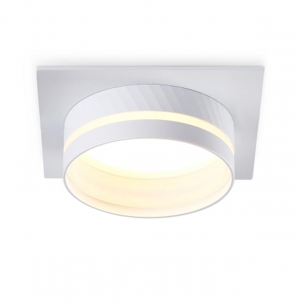 Встраиваемый светильник Ambrella light Techno Spot GX53 Acrylic tech TN5221 в стиле Хай-тек, цвет белый