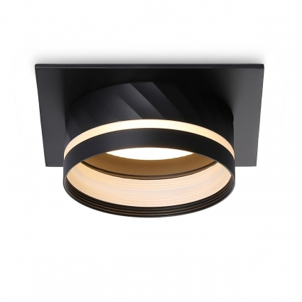 Встраиваемый светильник Ambrella light Techno Spot GX53 Acrylic tech TN5222 в стиле Хай-тек, цвет черный
