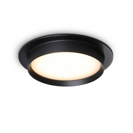 Встраиваемый светильник Ambrella light Techno Spot GX53 Acrylic tech TN5227 в стиле Хай-тек, цвет черный