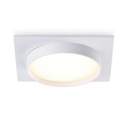 Встраиваемый светильник Ambrella light Techno Spot GX53 Acrylic tech TN5229 в стиле Хай-тек, цвет белый