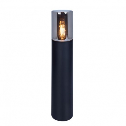 Уличный светильник Arte Lamp Wazn A6215PA-1BK в стиле Хай-тек, цвет черный
