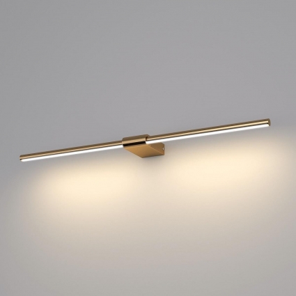 Подсветка для зеркал Elektrostandard Luar 40125/LED латунь a062893 в стиле Хай-тек, цвет латунь