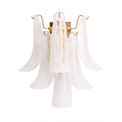 Бра Arte Lamp Maya A4072AP-2GO в стиле модерн, цвет белый, мощность 80 Вт