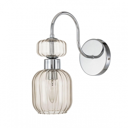Бра Escada Gloss 1141/1A Chrome/Beige в стиле модерн, цвет бежевый, мощность 60 Вт