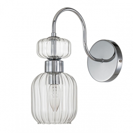 Бра Escada Gloss 1141/1A Chrome/Clear в стиле модерн, цвет хром, мощность 60 Вт