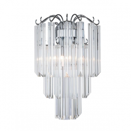 Бра Indigo Lastrone 12035/2W Chrome V000424 в стиле модерн, цвет хром