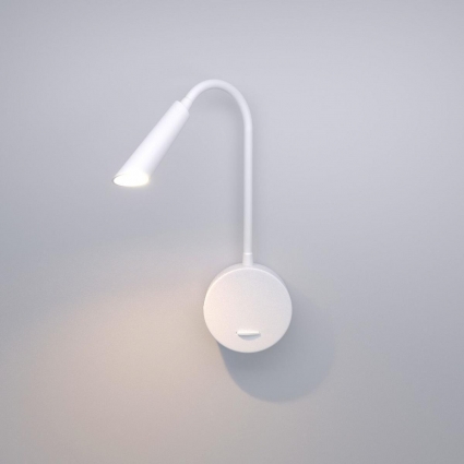 Бра Elektrostandard Stem 40120/LED 3000K белый a063703 в стиле Хай-тек, цвет белый