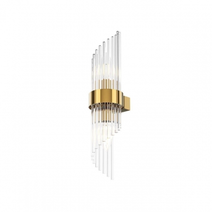 Бра Maytoni Frame MOD174WL-02G в стиле модерн, цвет золотой, мощность 120 Вт