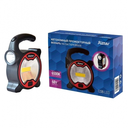 Прожекторный фонарь Ritter 29126 8 цвет черный