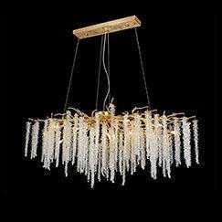 Подвесная люстра Kink Light Шанти 07871-150LD,33, цвет золотой, мощность 112 Вт