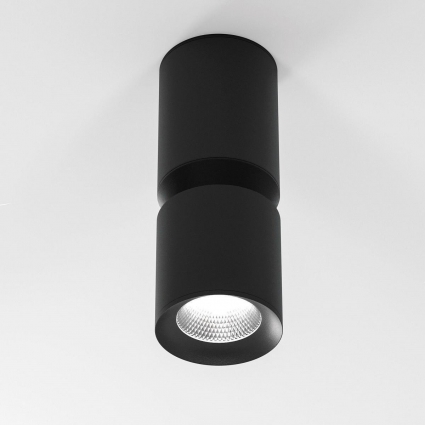 Потолочный светодиодный светильник Elektrostandard Kayo 25048/LED 12W 4000К черный a064726 в стиле Хай-тек, цвет черный