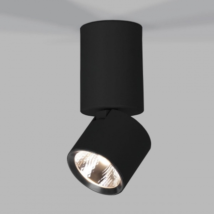 Потолочный светодиодный светильник Elektrostandard Sens 25042/LED 10W 4000K черный a063680 в стиле Хай-тек, цвет черный