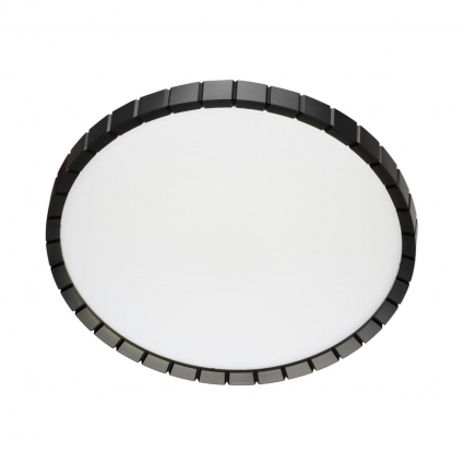 Настенно-потолочный светодиодный светильник Sonex Pale Atabi Black 7649/DL в стиле модерн, цвет белый