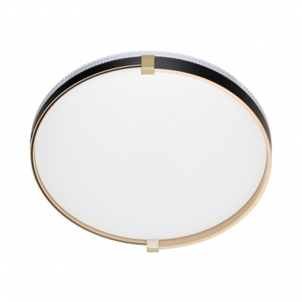 Настенно-потолочный светодиодный светильник Sonex Pale Olidi Black 7647/DL в стиле модерн, цвет белый