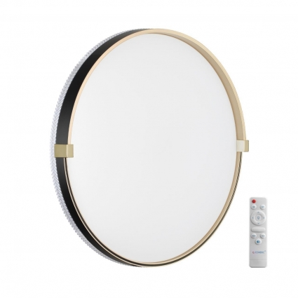 Настенно-потолочный светодиодный светильник Sonex Pale Olidi Black 7647/EL в стиле модерн, цвет белый