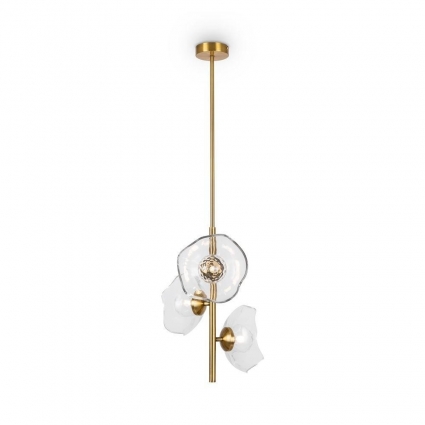 Подвесная люстра Maytoni Miracle MOD207PL-03BS цвет латунь, мощность 84 Вт