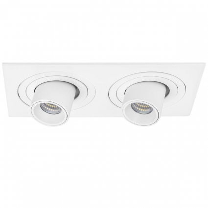 Встраиваемый светодиодный спот Lightstar Intero Tubo (217526+217162+217162) i526162 в стиле Хай-тек, цвет белый