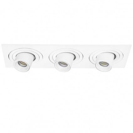 Встраиваемый светодиодный спот Lightstar Intero Tubo (217536+217164+217164+217164) i536164 в стиле Хай-тек, цвет белый