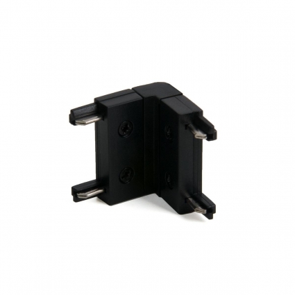 Коннектор угловой для накладного шинопровода Elektrostandard Flat Magnetic 85002/00 черный a063737 в современном стиле, цвет черный