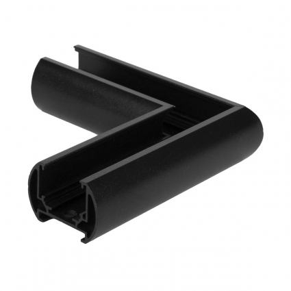 Коннектор угловой для шинопровода Elektrostandard Slim Magnetic 85135/00 черный a065259 в современном стиле, цвет черный