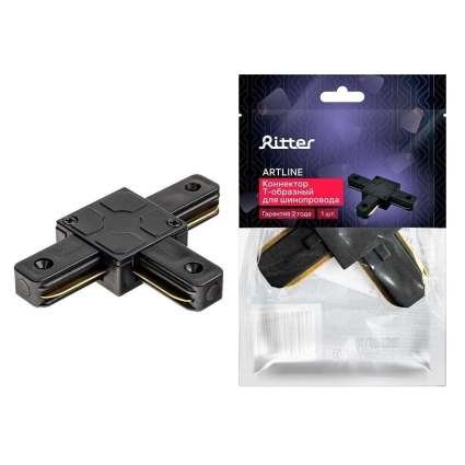 Коннектор Т-образный Ritter Artline 59748 7 цвет черный